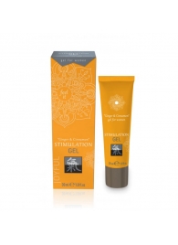 Возбуждающий интимный гель STIMULATION GEL Ginger   Cinnamon - 30 мл. - Shiatsu - купить с доставкой в Одинцово
