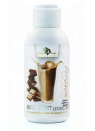 Интимный гель-смазка JUICY FRUIT с ароматом молочного шоколада - 100 мл. - БиоМед - купить с доставкой в Одинцово