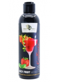 Интимный гель-смазка JUICY FRUIT с ароматом клубники - 200 мл. - БиоМед - купить с доставкой в Одинцово