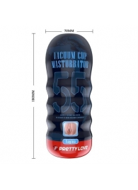 Мастурбатор-вагина Vacuum Cup Masturbator - Baile - в Одинцово купить с доставкой