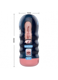 Мастурбатор-ротик Vacuum Cup Masturbator - Baile - в Одинцово купить с доставкой