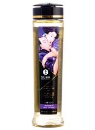 Массажное масло Libido Exotic Fruits с ароматом экзотических фруктов - 240 мл. - Shunga - купить с доставкой в Одинцово