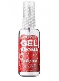 Интимный лубрикант EGZO AROMA с ароматом клубники - 50 мл. - EGZO - купить с доставкой в Одинцово