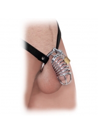 Кольцо верности Extreme Chastity Belt с фиксацией головки - Pipedream - купить с доставкой в Одинцово