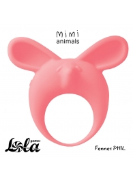 Оранжевое эрекционное кольцо Fennec Phil - Lola Games - в Одинцово купить с доставкой