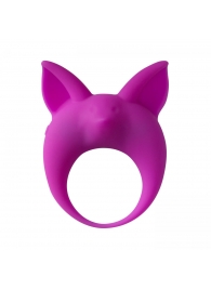 Фиолетовое эрекционное кольцо Kitten Kyle - Lola Games - в Одинцово купить с доставкой