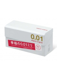 Супер тонкие презервативы Sagami Original 0.01 - 10 шт. - Sagami - купить с доставкой в Одинцово