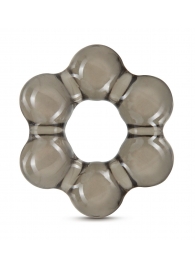 Дымчатое эрекционное кольцо Stay Hard Thick Bead Cock Ring - Blush Novelties - в Одинцово купить с доставкой