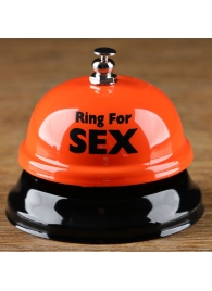 Настольный звонок RING FOR SEX - Сима-Ленд - купить с доставкой в Одинцово