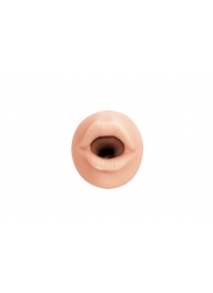 Телесный мастурбатор-ротик Sweet Lips - Lola Games - в Одинцово купить с доставкой