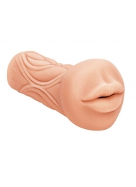 Телесный мастурбатор-ротик Sweet Lips - Lola Games - в Одинцово купить с доставкой