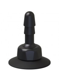 Плаг с присоской для фиксации насадок Deluxe 360° Swivel Suction Cup Plug - Doc Johnson - купить с доставкой в Одинцово