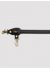 Черная распорка для ног Bound to You Faux Leather Spreader Bar - 50,8 см. - Fifty Shades of Grey - купить с доставкой в Одинцово