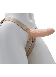 Телесный мужской парапротез MEN STYLE - 15 см. - LOVETOY (А-Полимер) - купить с доставкой в Одинцово