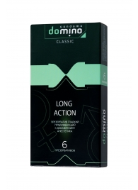 Презервативы с пролонгирующим эффектом DOMINO Classic Long action - 6 шт. - Domino - купить с доставкой в Одинцово