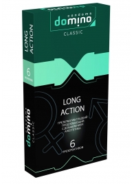 Презервативы с пролонгирующим эффектом DOMINO Classic Long action - 6 шт. - Domino - купить с доставкой в Одинцово