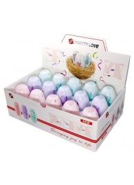 Набор из 15 мини-мастурбаторов Fantastic Egg Hard Boiled - Baile - в Одинцово купить с доставкой