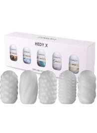Набор из 5 мастурбаторов Hedy X5 Mixed - Svakom - в Одинцово купить с доставкой