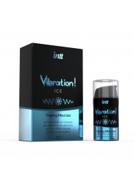 Жидкий интимный гель с эффектом вибрации Vibration! Ice - 15 мл. - INTT - купить с доставкой в Одинцово