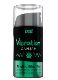 Жидкий интимный гель с эффектом вибрации Vibration! Ganjah - 15 мл. - INTT - купить с доставкой в Одинцово