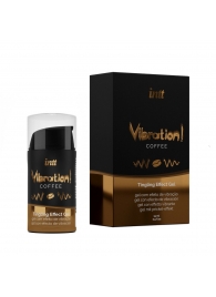 Жидкий интимный гель с эффектом вибрации Vibration! Coffee - 15 мл. - INTT - купить с доставкой в Одинцово