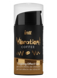 Жидкий интимный гель с эффектом вибрации Vibration! Coffee - 15 мл. - INTT - купить с доставкой в Одинцово