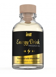 Массажный гель с согревающим эффектом Energy Drink - 30 мл. - INTT - купить с доставкой в Одинцово