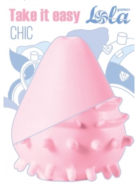 Нежно-розовый мастурбатор Chic - Lola Games - в Одинцово купить с доставкой