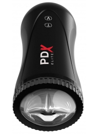 Черный автоматический мастурбатор-ротик Moto Stroker - Pipedream - в Одинцово купить с доставкой