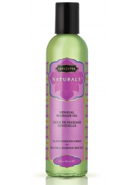 Массажное масло Naturals Island Passion Berry с ароматом тропических фруктов - 236 мл. - Kama Sutra - купить с доставкой в Одинцово