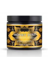 Пудра для тела Honey Dust Body Powder с ароматом кокоса и ананаса - 170 гр. - Kama Sutra - купить с доставкой в Одинцово