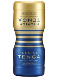 Мастурбатор TENGA Premium Dual Sensation Cup - Tenga - в Одинцово купить с доставкой