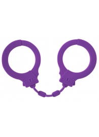 Фиолетовые силиконовые поножи Limitation - Lola Games - купить с доставкой в Одинцово