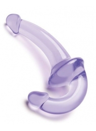 Фиолетовый безремневой страпон Strapless Strap-On - Lux Fetish - купить с доставкой в Одинцово