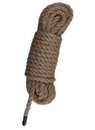 Пеньковая веревка для связывания Hemp Rope - 5 м. - Easy toys - купить с доставкой в Одинцово