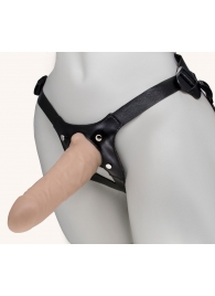 Пустотелый фаллопротез MEN STYLE - 17,5 см. - LOVETOY (А-Полимер) - купить с доставкой в Одинцово