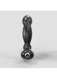Черный вибромассажер простаты и промежности Prostate Pro с пультом ДУ - Bathmate - в Одинцово купить с доставкой