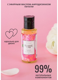 Массажное масло Pleasure Lab Delicate с ароматом пиона и пачули - 50 мл. - Pleasure Lab - купить с доставкой в Одинцово
