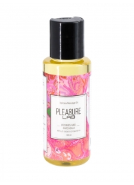 Массажное масло Pleasure Lab Delicate с ароматом пиона и пачули - 50 мл. - Pleasure Lab - купить с доставкой в Одинцово