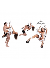 Секс-качели Fantasy Bondage Swing White - Pipedream - купить с доставкой в Одинцово