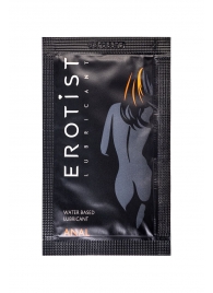Пробник лубриканта на водной основе Erotist Anal - 4 мл. - Erotist Lubricants - купить с доставкой в Одинцово