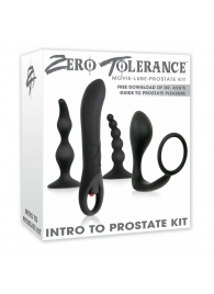 Набор стимуляторов простаты Intro To Prostate Kit - Zero Tolerance - в Одинцово купить с доставкой
