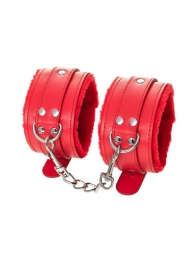 Красные оковы Anonymo из искусственной кожи - ToyFa - купить с доставкой в Одинцово