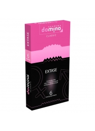 Презервативы с точками и рёбрышками DOMINO Classic Extase - 6 шт. - Domino - купить с доставкой в Одинцово
