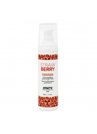 Разогревающее массажное масло  с ароматом клубники Gourmet Strawberry - 50 мл. - Exsens - купить с доставкой в Одинцово