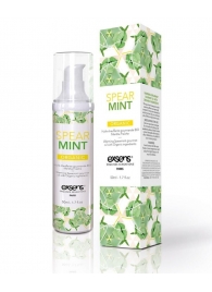 Разогревающее массажное масло Gourmet Spearmint Organic с органическими ингредиентами - 50 мл. - Exsens - купить с доставкой в Одинцово