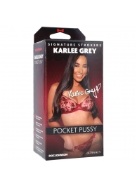 Мастурбатор-вагина Karlee Grey ULTRASKYN Pocket Pussy - Doc Johnson - в Одинцово купить с доставкой
