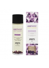 Органическое массажное масло AMETHYST SWEET ALMOND - 100 мл. - Exsens - купить с доставкой в Одинцово