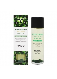 Органическое массажное масло AVENTURINE AVOCADO - 100 мл. - Exsens - купить с доставкой в Одинцово