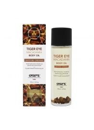 Органическое массажное масло TIGER EYE MACADAMIA - 100 мл. - Exsens - купить с доставкой в Одинцово